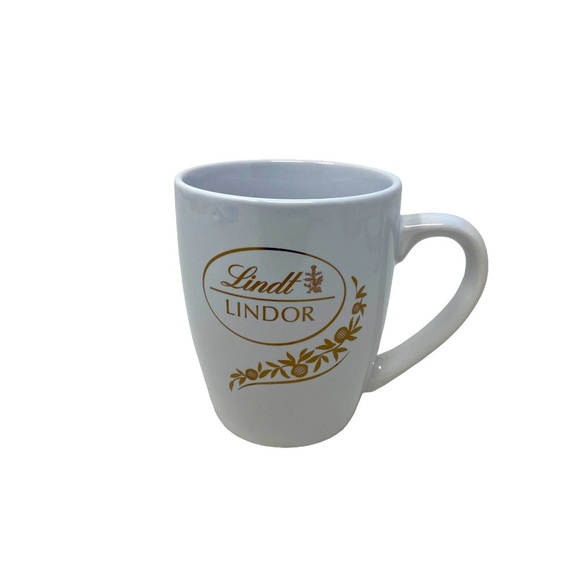 Lindt Lindor White and Gold Coffee Mug - Picture 1 of 5